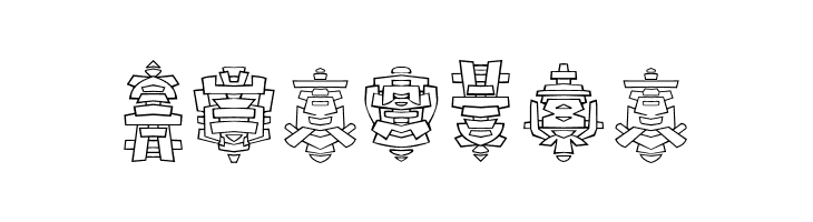 FE-Tribal  Free Fonts Download