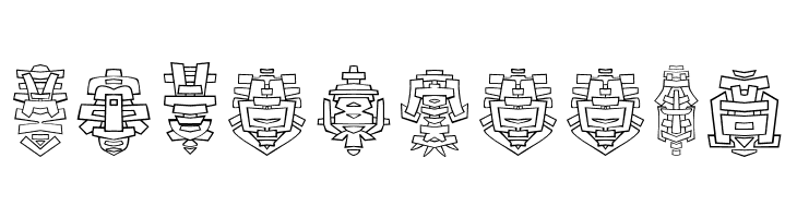 FE-Tribal  Free Fonts Download