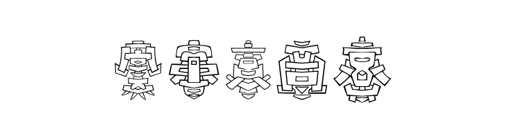 FE-Tribal  Free Fonts Download