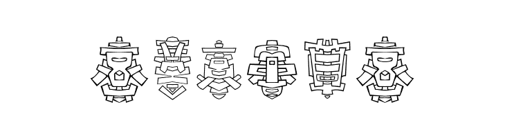 FE-Tribal  Free Fonts Download