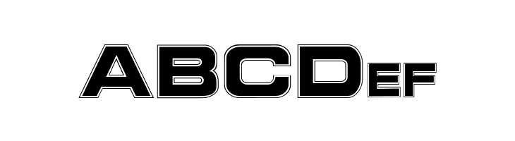 NCCINLINE Regular  Free Fonts Download