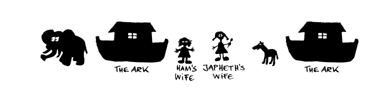 FE-Noah'sArk  Free Fonts Download