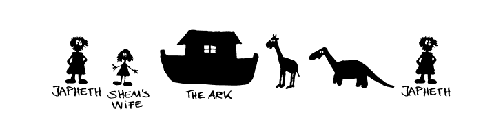 FE-Noah'sArk  Free Fonts Download