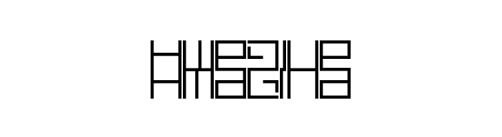 FE-Headlong  Free Fonts Download