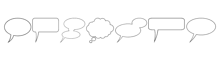 FE-ComixxBalloons  Free Fonts Download