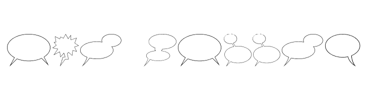 FE-ComixxBalloons  Free Fonts Download