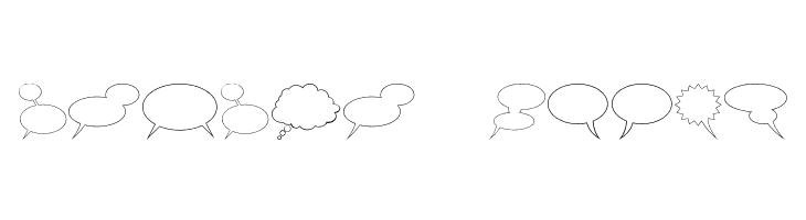 FE-ComixxBalloons  Free Fonts Download