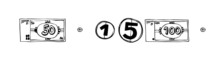 FE-Mo'Money  Free Fonts Download