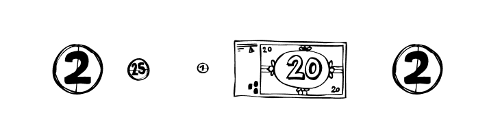 FE-Mo'Money  Free Fonts Download
