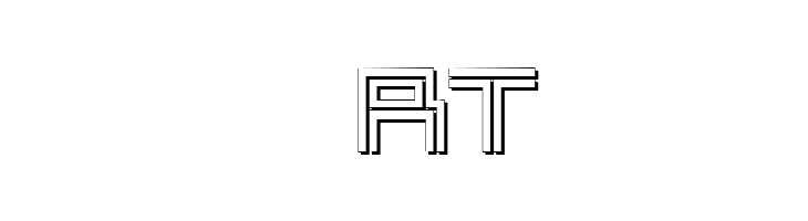 2 Lines shadow  Free Fonts Download