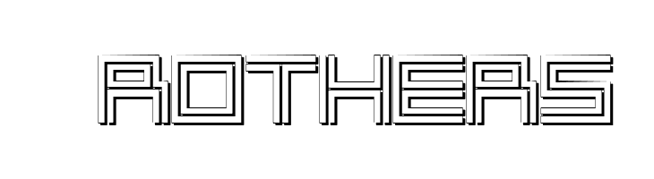 2 Lines shadow  Free Fonts Download