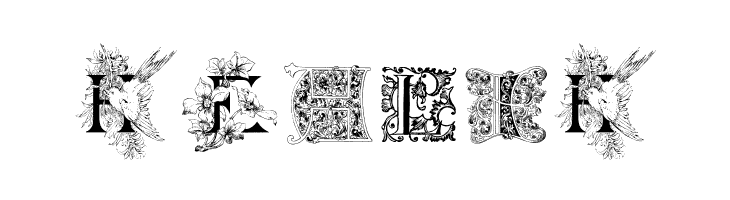 Kidnapped At old Times Free Seven  Free Fonts Download