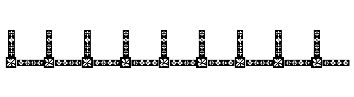 Vintage Decorative Corners 8  Free Fonts Download