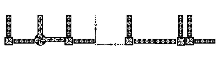 Vintage Decorative Corners 8  Free Fonts Download