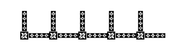 Vintage Decorative Corners 8  Free Fonts Download