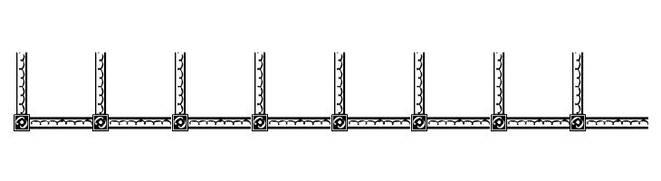 Vintage Decorative Corners 10  Free Fonts Download