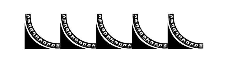 Vintage Decorative Corners 7  Free Fonts Download