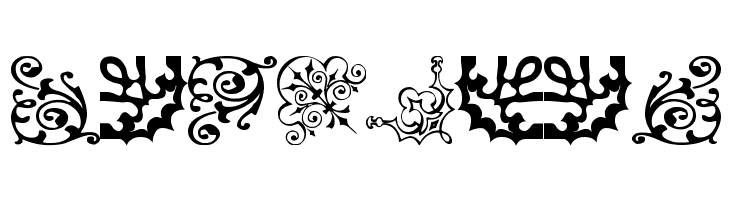 Vintage Decorative Corners 12  Free Fonts Download