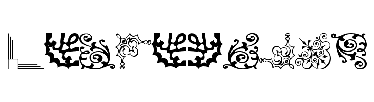 Vintage Decorative Corners 12  Free Fonts Download