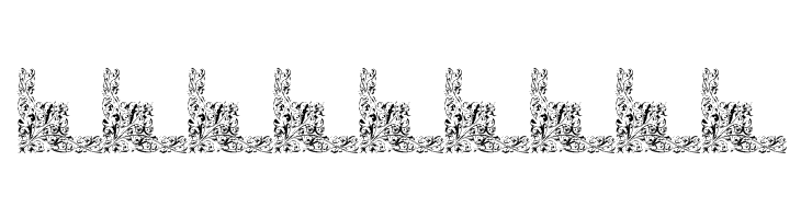 Vintage Decorative Corners 16  Free Fonts Download