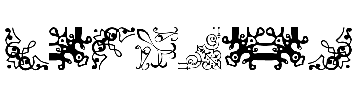 Vintage Decorative Corners 13  Free Fonts Download