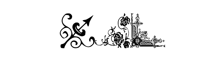 Vintage Decorative Corners 11  Free Fonts Download