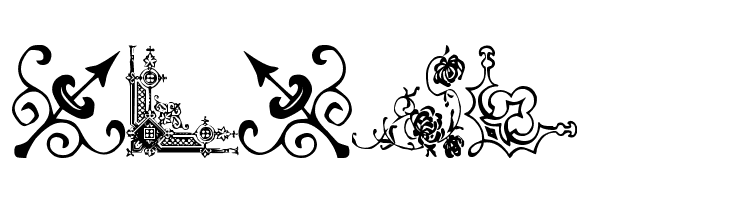 Vintage Decorative Corners 11  Free Fonts Download