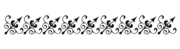 Vintage Decorative Corners 11  Free Fonts Download