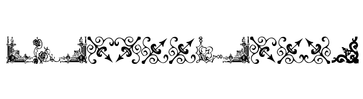 Vintage Decorative Corners 11  Free Fonts Download