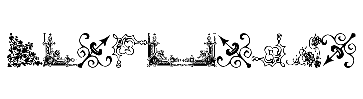 Vintage Decorative Corners 11  Free Fonts Download
