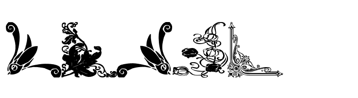 Vintage Decorative Corners 14  Free Fonts Download