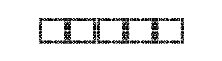 Vintage Frames 11  Free Fonts Download