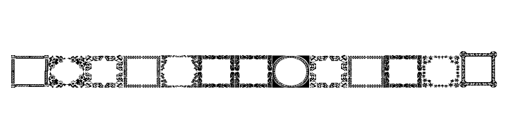 Vintage Frames 11  Free Fonts Download