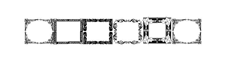 Vintage Frames 11  Free Fonts Download