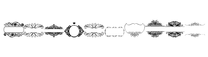 Vintage Frames 13  Free Fonts Download