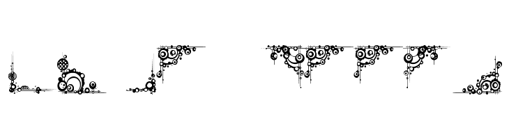 Vintage Decorative Corners 25  Free Fonts Download