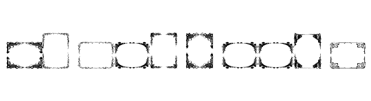 Vintage Frames 15  Free Fonts Download