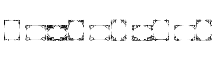 Vintage Frames 16  Free Fonts Download