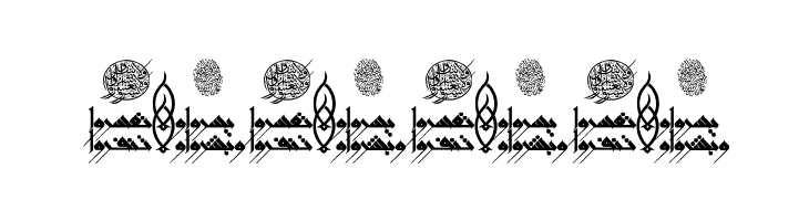 Aayat Quraan 14  Free Fonts Download