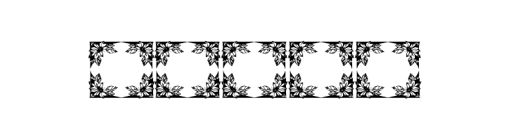 Vintage Frames 12  Free Fonts Download