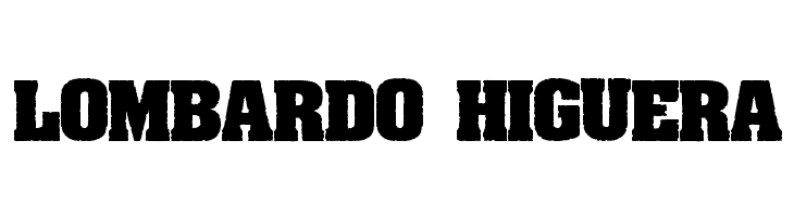 LOMBARDO%2BHIGUERA Dirty Old Town Font