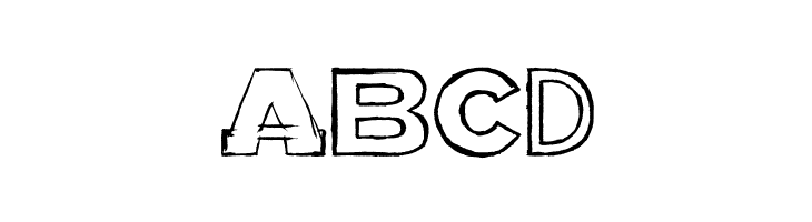 Bakunin Outline  Free Fonts Download