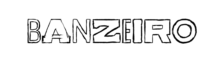 Bakunin Outline  Free Fonts Download