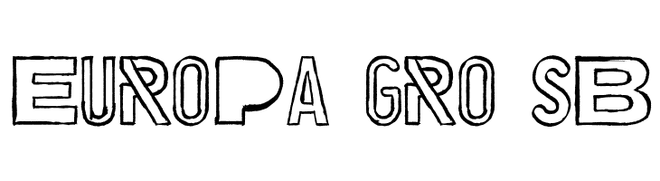Bakunin Outline  Free Fonts Download