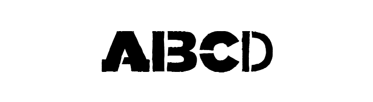 Bakunin Stencil  Free Fonts Download