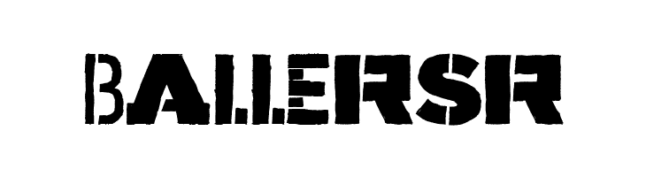 Bakunin Stencil  Free Fonts Download