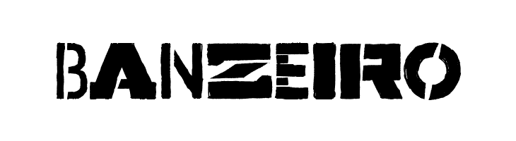 Bakunin Stencil  Free Fonts Download