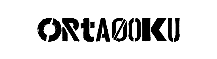 Bakunin Stencil  Free Fonts Download