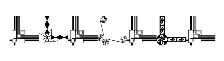Vintage Decorative Corners 28  Free Fonts Download