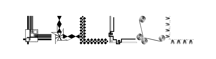 Vintage Decorative Corners 28  Free Fonts Download